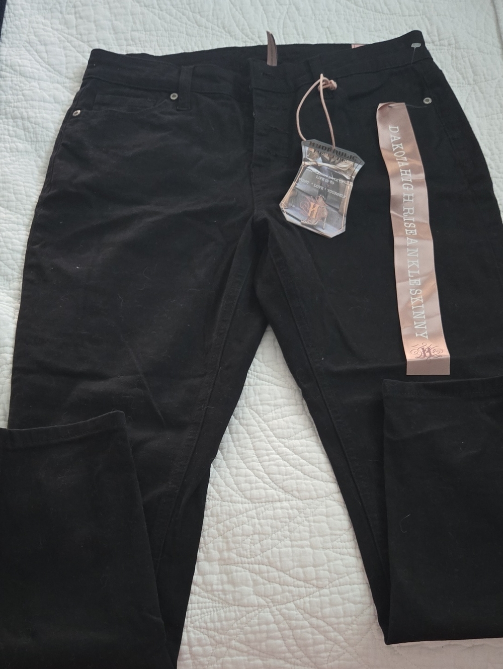Hydraulic Black Skinny Jeans - High Rise Ankle